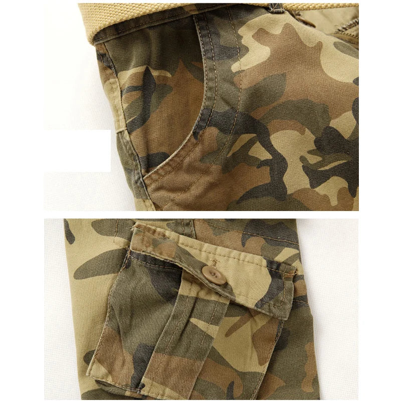 men cargo pants camouflage  trousers military pants for man 7 colours [MEN]