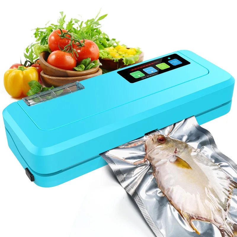 Household Food Vacuum Sealer Packaging Machine Film Sealer Vacuum Packer Give Free Vacuum Bags for K Food Saver [HAP]