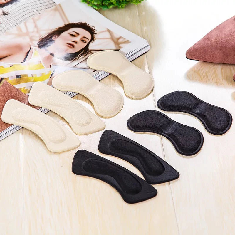 6Pairs Heel Insoles Patch Pain Relief Anti-wear Cushion Pads Feet Care Heel Protector Adhesive Back Sticker Shoes Insert Insole [SHO]