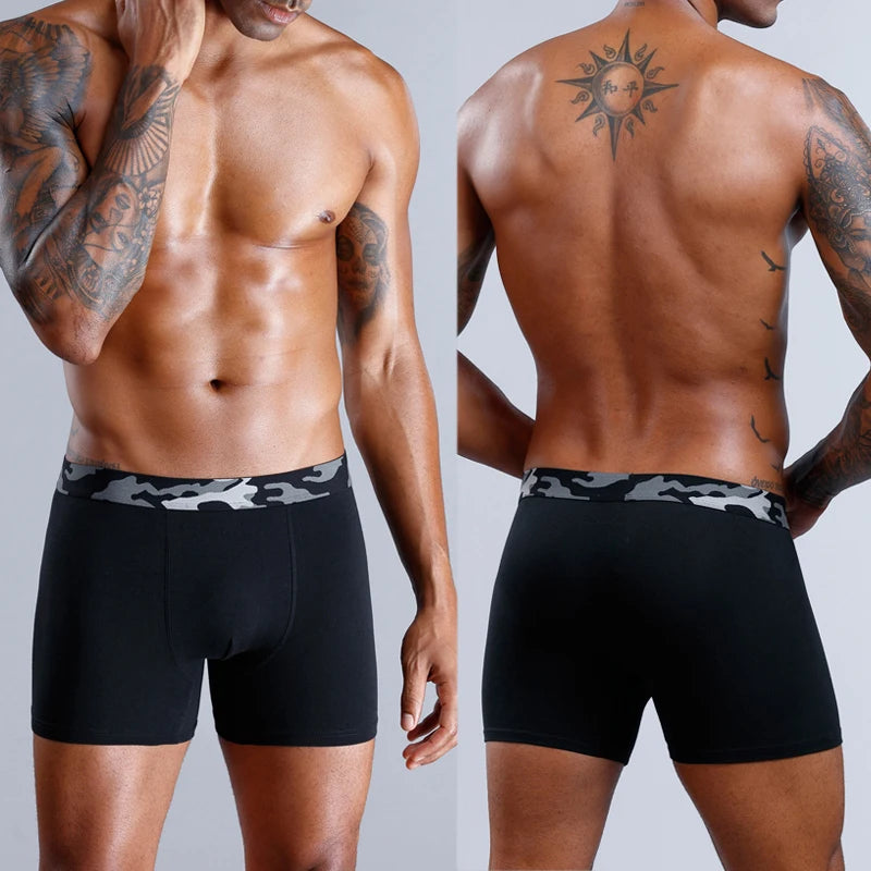 Men's panties Underwear Boxer Shorts For Man Cotton underpants male Slip boxershorts homme Sexy luxury underwear hot [GRM] [UND]