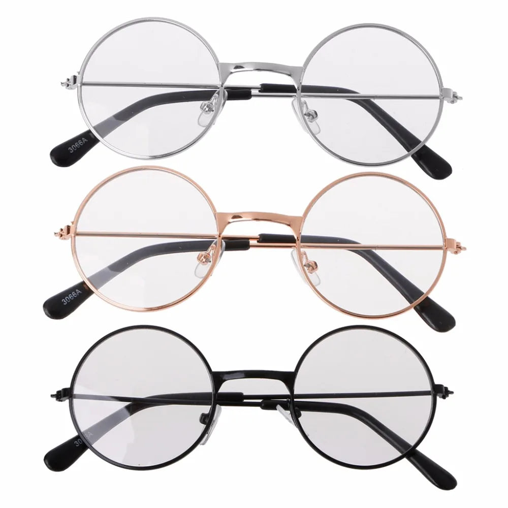 Newborn Baby Photo Shoot Accessories Girl Boy Flat Glasses Photography Props Gentleman Studio Shoot Retro Style Eyewear [PHO]