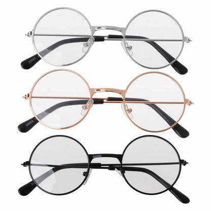 Newborn Baby Photo Shoot Accessories Girl Boy Flat Glasses Photography Props Gentleman Studio Shoot Retro Style Eyewear [PHO]