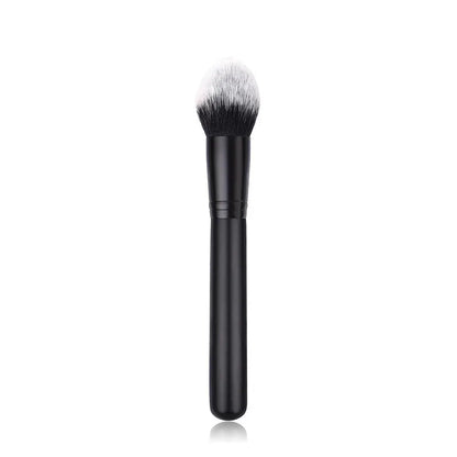 1Pc Makeup Brush Face Cheek Contour Blusher Nose Foundation Loose Power Cosmetic Make Up Brushes Tool Powder Blush Kabuki Brush [CSM]