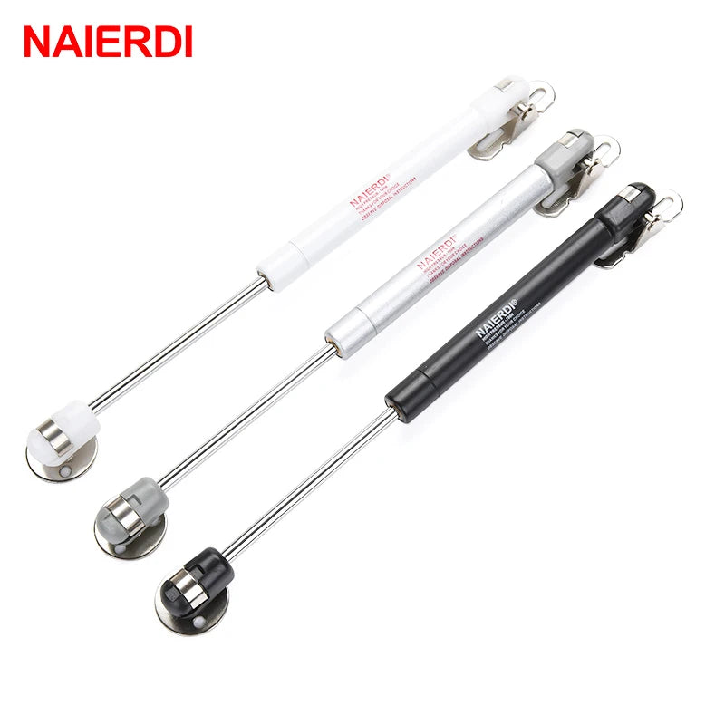 NAIERDI 6kg/10kg/15kg Cabinet Door Kitchen Cupboard Hinges Copper Door Lift Support Gas Hydraulic Spring Hinge Hardware [HOM]