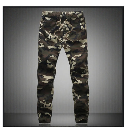 Camouflage Military Jogger Pants Men 2024 Pure Cotton Mens Spring Autumn Pencil Harem Pant Men Comfortable Trousers Camo Joggers [MEN]