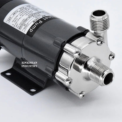 Homebrew Brewing Magnetic Water Pump MP-15RM 220V Food Grade 304 Stainless Steel High Temperature 140C 1/2" BSPT/NPT [HOM]