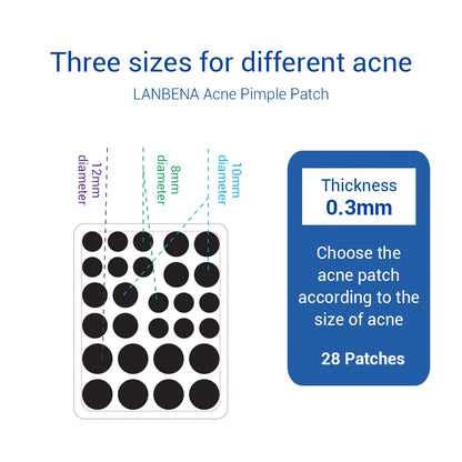 LANBENA Acne Pimple Patch Tool Invisible Acne Stickers Blemish  Master Treatment Acne Mask Skin Care 28pcs Night Use Beauty Face [SKC]