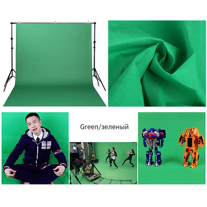 SH Photography Studio 1.6Mx2M/3M/4M  Non-woven Backdrop Background Solid Color Green White Black Screen Chromakey Cloth [PHO]