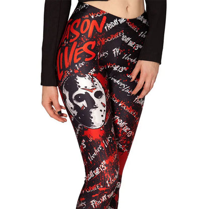 Fashion Ladies Women Skull Legging Woman Jeggings Legings Fitness Legging Pant Pants Printed Leggings [WOM]