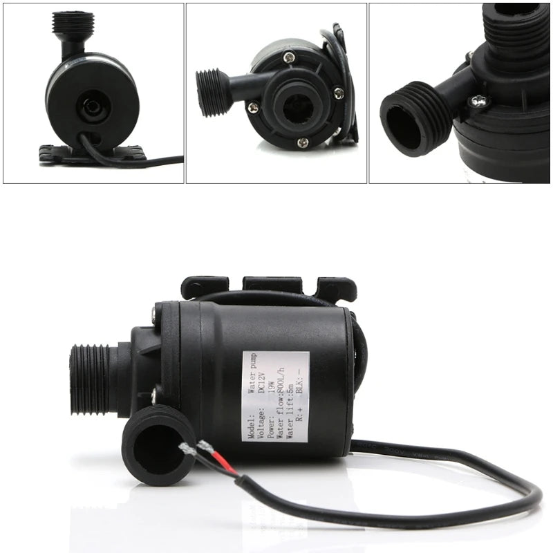 800L/H 5M DC 12V 24V Solar Brushless Motor Hot Water Circulation Water Pump -B119 [PUM]