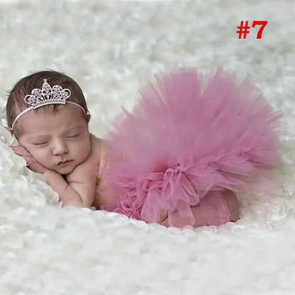 Princess Plum Peacock Feather Tutu Skirt with Vintage Headband Newborn Photography Props Baby Tutu Shower Gift TS035 [PHO]