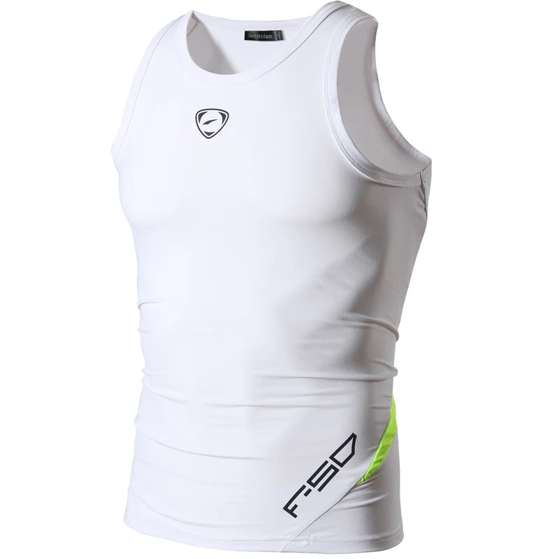 Men's Quick Dry Sleeveless Sport Tank Tops Shirts Workout Running (PLEASE CHOOSE US SIZE) [MEN]