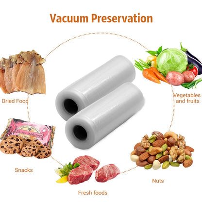 TINTON LIFE Vacuum Bags for Food Vacuum Sealer Food Fresh Long Keeping 12+15+20+25+28cm*500cm Rolls/Lot bags for vacuum packer [HAP]