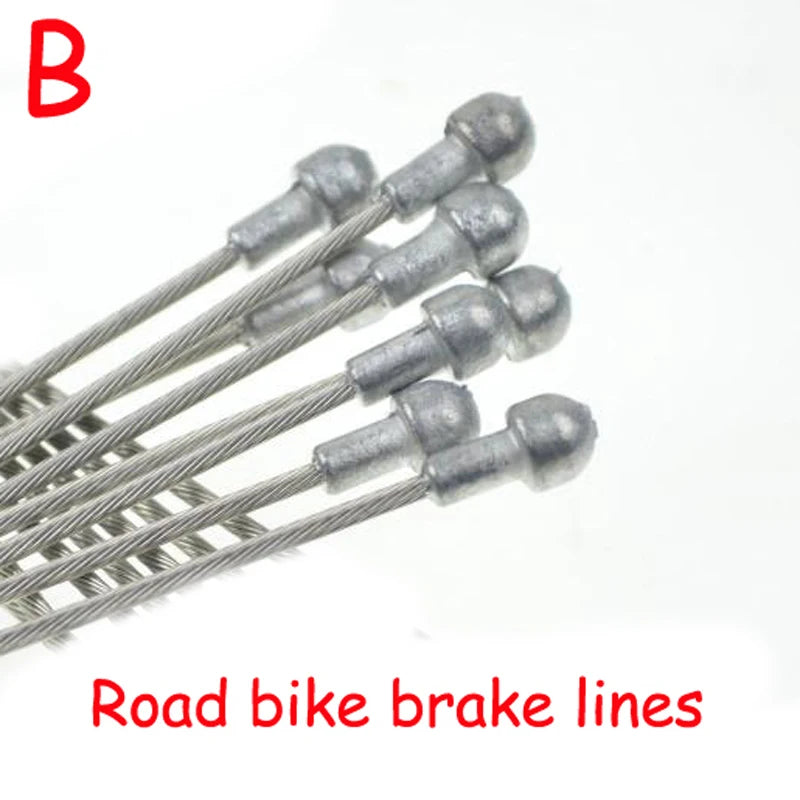 Road bike MTB Bike Fixed Gear Bicycle Brake Line Shift Shifter Gear Brake Cable Core Inner Wire Steel  Speed line  [SPT]