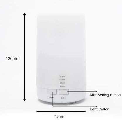 USB Humidifier Ultrasonic Aroma Diffuser Essential Oil Electric Air Purifier Difusor Grain Lamp Aromatherapy For Office Or Home [HAP]