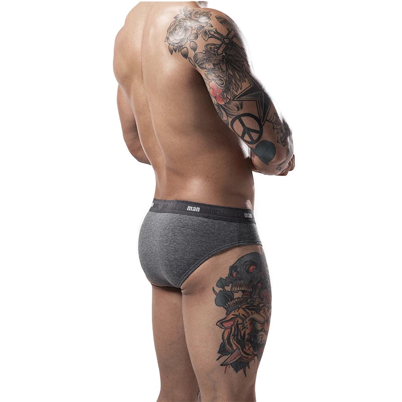 cotton mens underwear briefs  underwear for men male shorts cuecas calzoncillos [GRM] [UND]