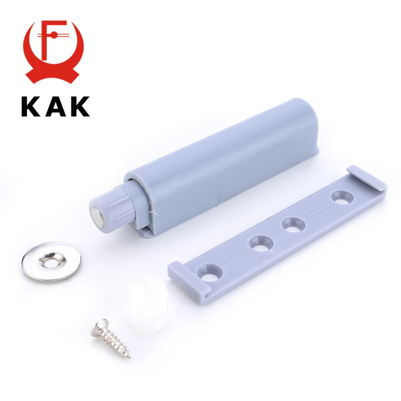 KAK 4pcs/lot Push To Open System Damper Buffer For Cabinet Door Cupboard Catch With Magnet For Home Kitchen Furniture Hardware [HOM]