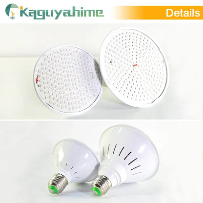 Kaguyahime LED Grow Light E27 Lampada LED Grow Lamp Full Spectrum 4W 7W 12W 15W 50W Indoor Plant Lamp UV Flowering Hydroponics [GAR]