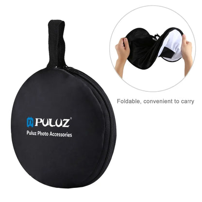 PULUZ 45cm Ring Softbox Speedlight Round Style Flash Light  Photography Shoot Soft box Foldable Soft Flash Light Diffuser [PHO]