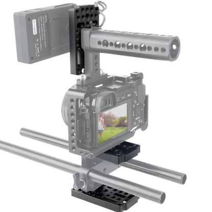 NICEYRIG Quick Release Plate Switch Camera Cheese Easy Plate for Raiblocks, Dovetails, Short Rods for Photography Shoulder Rig [PHO]