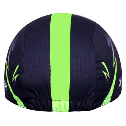 X-TIGER Bright Green Outdoor Sport Bike Head MTB Bicycle Headwear Headband 100% Polyester Cycling Hats Bandana Pro Cycling Cap [SPT]