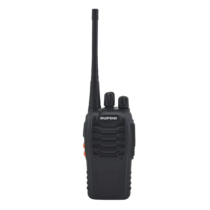 2pcs/lot BAOFENG BF-888S Walkie talkie UHF Two way radio baofeng 888s UHF 400-470MHz 16CH Portable Transceiver with Earpiece [TEL]