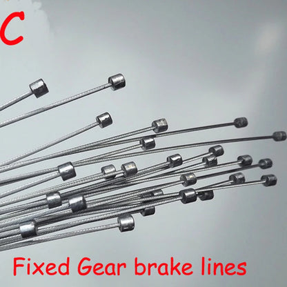 Road bike MTB Bike Fixed Gear Bicycle Brake Line Shift Shifter Gear Brake Cable Core Inner Wire Steel  Speed line  [SPT]