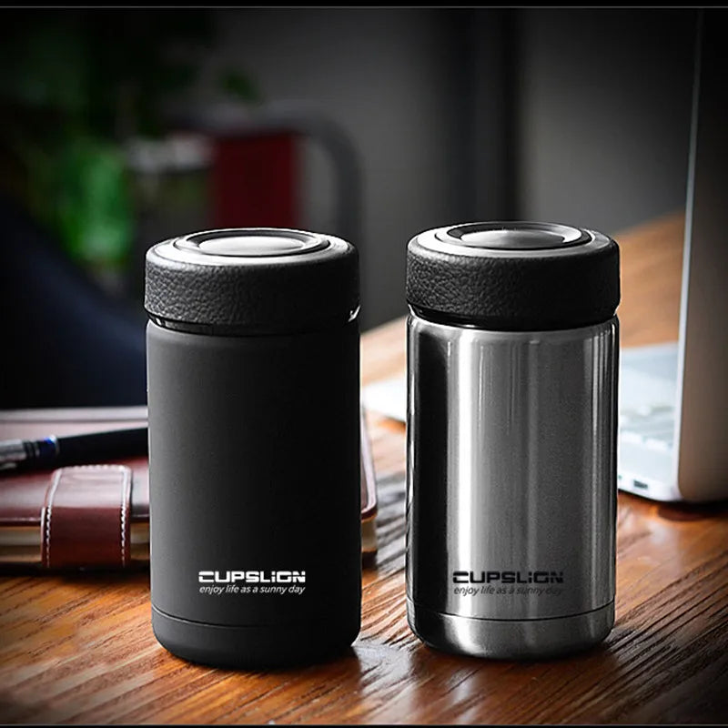 400ml Business Style Stainless Steel Thermos Mugs Car Vacuum Flasks Coffee Tea Cups Thermal Water Insulated Bottle Tumbler [MUG]