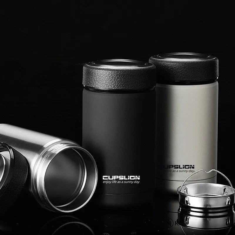 400ml Business Style Stainless Steel Thermos Mugs Car Vacuum Flasks Coffee Tea Cups Thermal Water Insulated Bottle Tumbler [MUG]