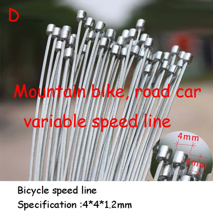 Road bike MTB Bike Fixed Gear Bicycle Brake Line Shift Shifter Gear Brake Cable Core Inner Wire Steel  Speed line  [SPT]