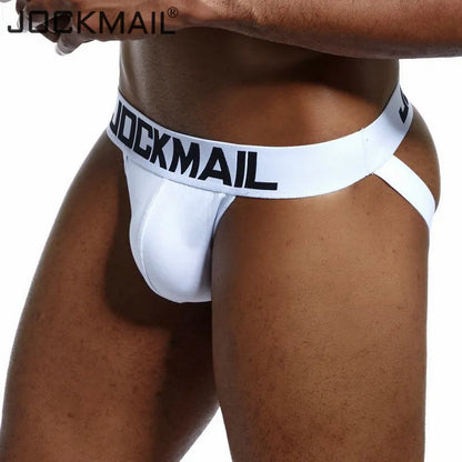 Sexy Mens Underwear Jockstraps Cotton Sexy Jocks Bikini G-strings Men thong curcas Male panties Briefs Gay underwear Penis [GRM] [UND]