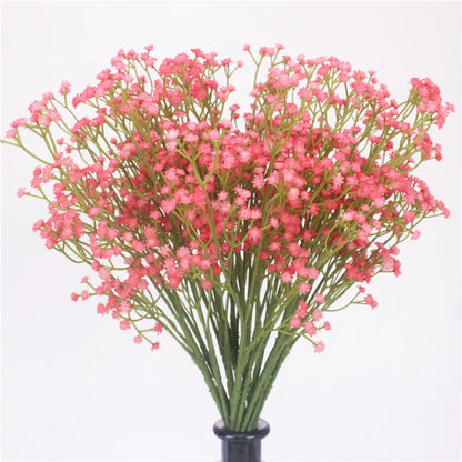 58CM Rustic Artificial Flower Gypsophila Babysbreath Interspersion Mantianxing Decor For Home Table Wedding Floral Plastic Plant [FLW]