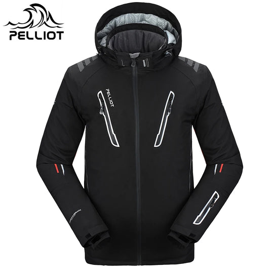 Free Shipping Pelliot Ski Jacket Men's Water-Proof,Breathable Thermal Snowboard Jaxket Out Coat   Guarantee The Authentic [SPT]