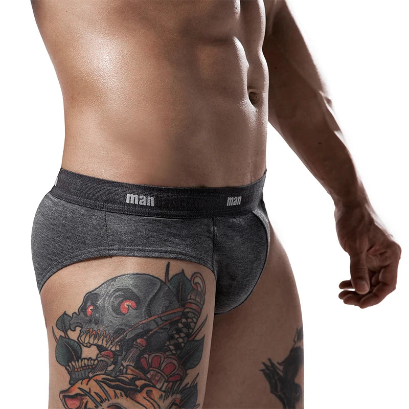 cotton mens underwear briefs  underwear for men male shorts cuecas calzoncillos [GRM] [UND]