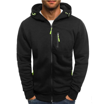 Hoodies Men Brand Personality Zipper Hooded Sweatshirt Male Hoody Tracksuit Hip Hop Autumn Winter Hoodie Mens [MEN]