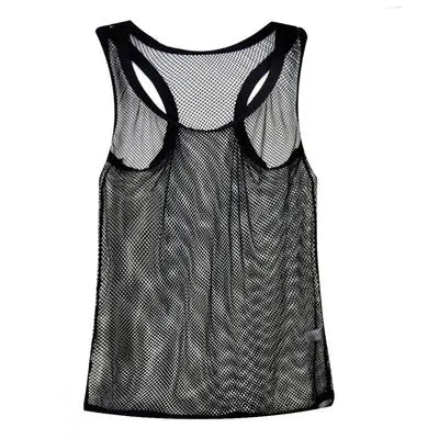 Men's Vest Large mesh breathable sexy camisole tank top undershirt  clothes men tank top sleeveless shirts singlet fitness [MEN]