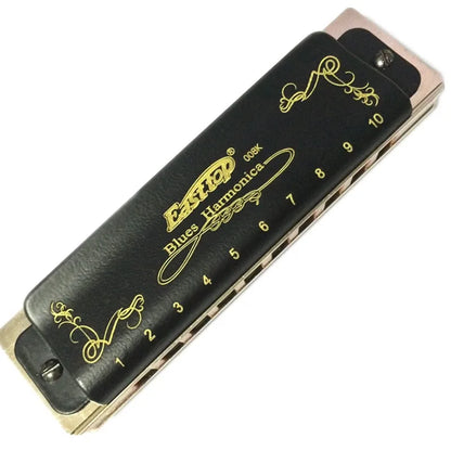 Hot sale Easttop Harmonica T008K Diatonic 10 Hole Armonica Blues mondharmonica gaita de boca Mouth Ogan Musical Instruments [SPT]