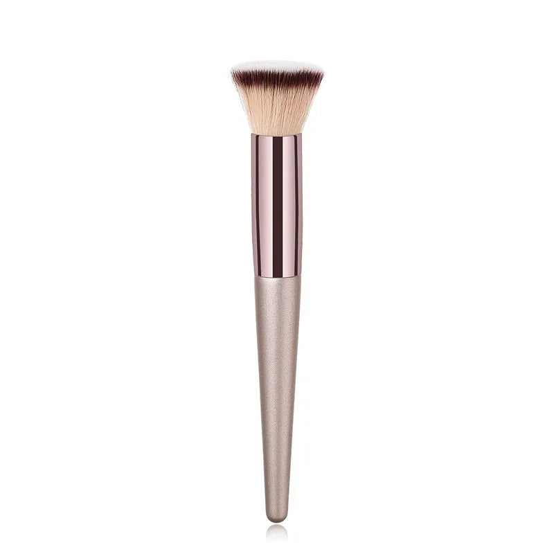 1Pc Makeup Brush Face Cheek Contour Blusher Nose Foundation Loose Power Cosmetic Make Up Brushes Tool Powder Blush Kabuki Brush [CSM]