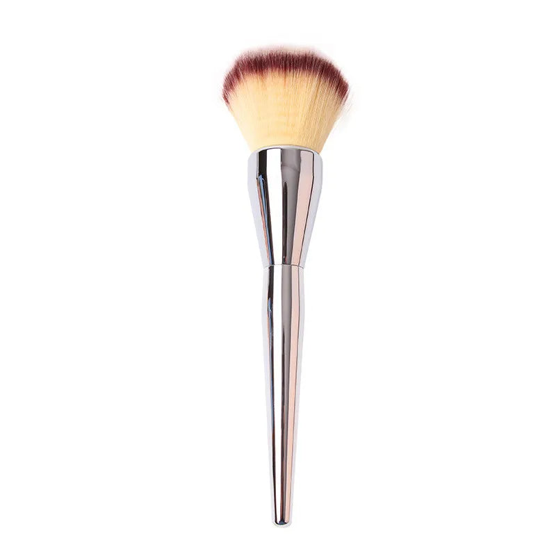 1Pc Makeup Brush Face Cheek Contour Blusher Nose Foundation Loose Power Cosmetic Make Up Brushes Tool Powder Blush Kabuki Brush [CSM]