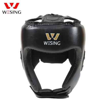 Wesing Boxing Sanda Training Head Guard Boxing Muay Headgear Thai Kickboxing Head Protector [SPT]