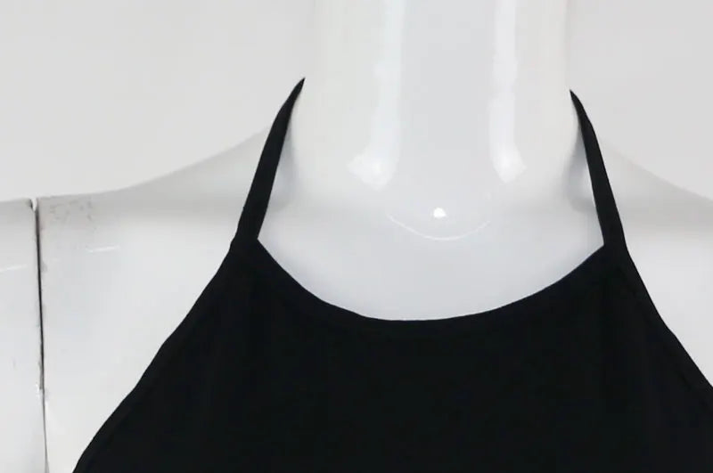 2024 Summer Sexy Women Camis Cropped Clothes Bra Crop Top Crop Feminino Funny Letter I Have No Tits Strapless Tops 100% Cotton [GRM] [UND]