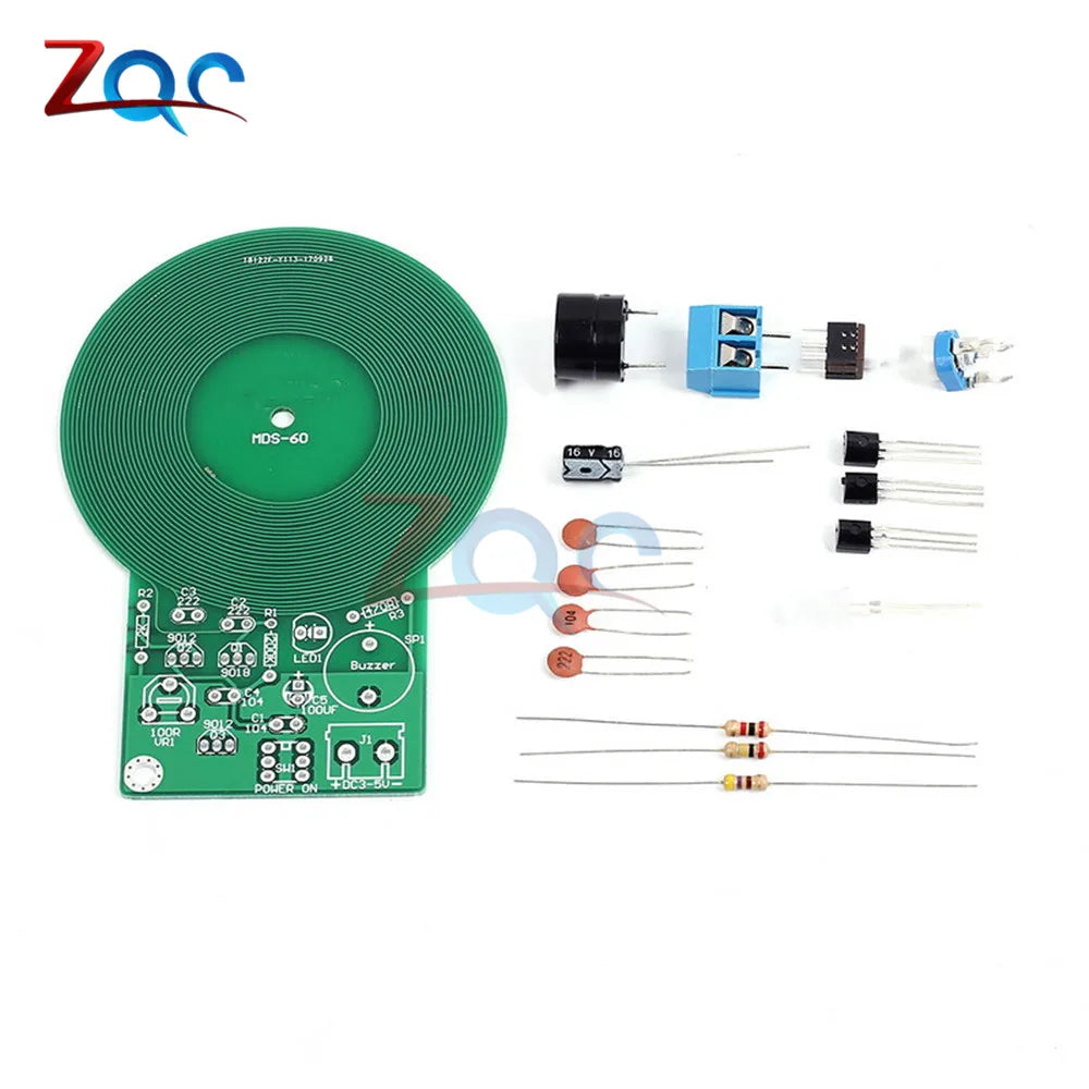 DIY Kit Metal Detector Kit Electronic Kit DC 3V-5V 60mm Non-contact Sensor Board Module Electronic Part Metal Detector DIY [MTL]