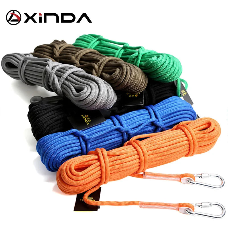 Outdoor Rope Trekking Hiking Accessories Floating Rope Climbing 10mm Diameter High Strength Cord Safety Rope [SPT]