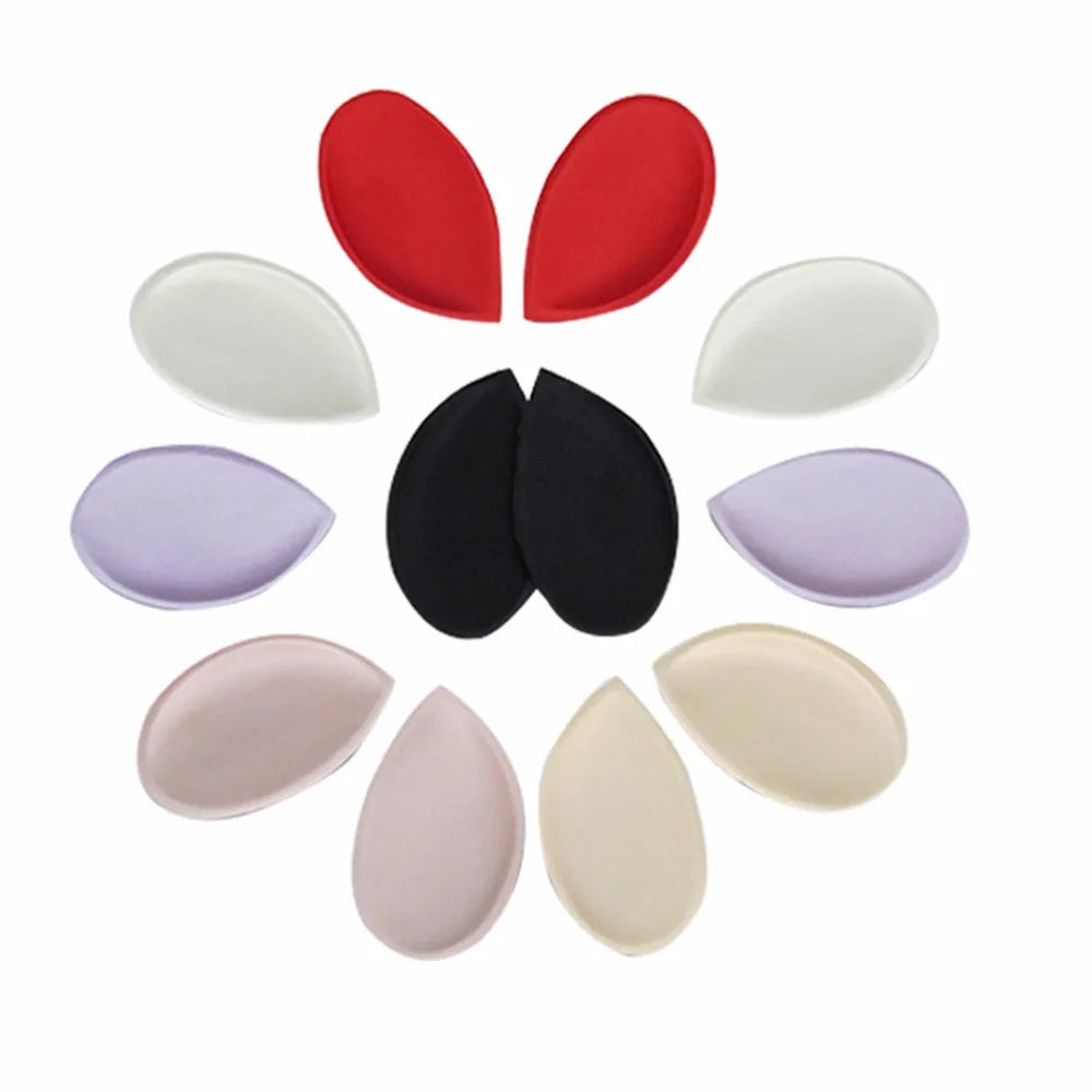 Optional Color Foam Form Pads Pushup Removeable Bra Pads Bra Pads Inserts Bikini Swimsuit Bra Breast Cup Extra 5 Colors [GRM] [UND]