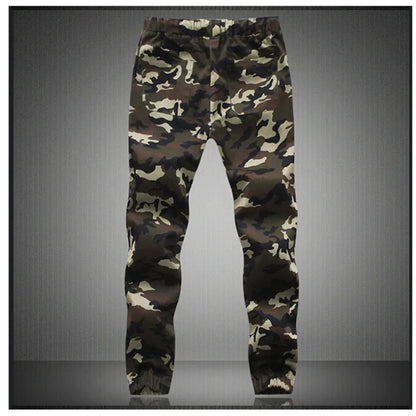 Camouflage Military Jogger Pants Men 2024 Pure Cotton Mens Spring Autumn Pencil Harem Pant Men Comfortable Trousers Camo Joggers [MEN]