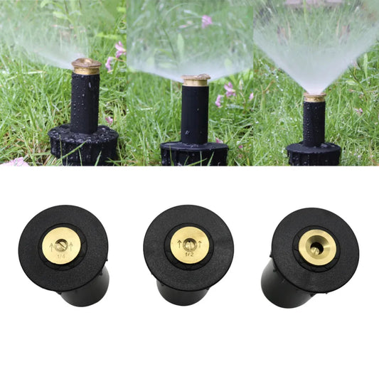 Garden Lawn Popup Sprinkler 90/180/360 Degree Irrigation Sprinkler Farm Refraction Nozzle For Watering and Irrigation [GAR]