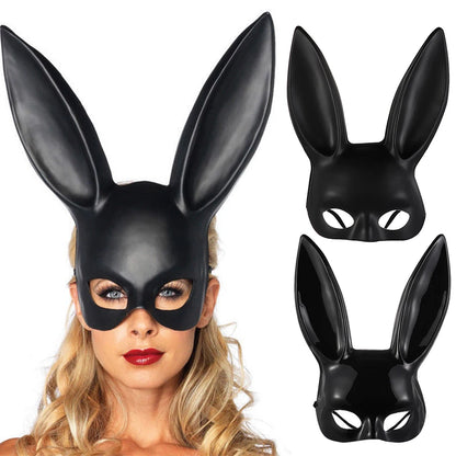 Rabbit Ears Mask Rabbit Face Mask Bunny Girl Mask Sexy Bunny Girl Party Costume Cosplay Costume Masquerade Bunny Girl Headband [COS]