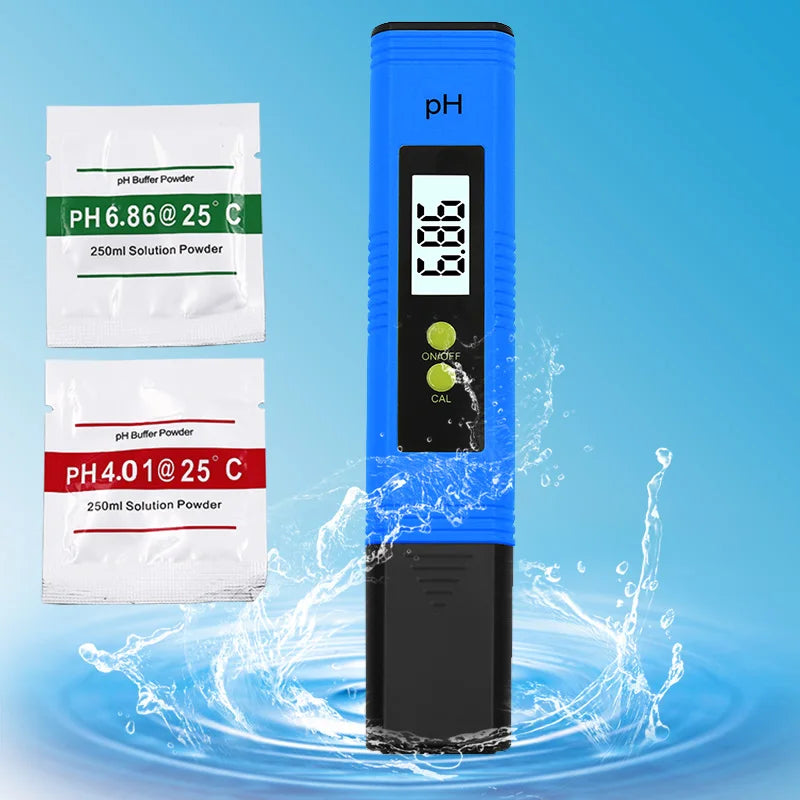 PH meter 0.01 PH High precision water quality tester with measuring range PH Test pen suitable for swimming pool aquarium [MTR]