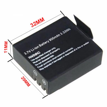 3.7V 900mAh Replacement Battery For EKEN H9 H9R SJCAM SJ4000 SJ5000 SJ6000 SJ7000 WIFi M10 wifi Sport Action Camera Battery [BAT]