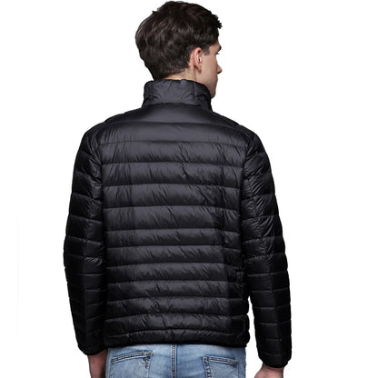 New Autumn Winter Man 90% Duck Down Jacket Ultra Light Thin S-3XL Spring Jackets Men Stand Collar Outerwear Coat [MEN]